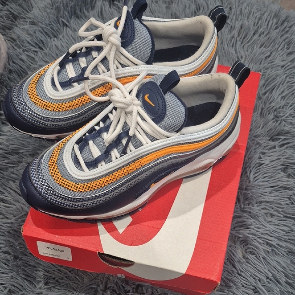 Nike Air Max 97 - Blue and Orange - Picture 1 of 3